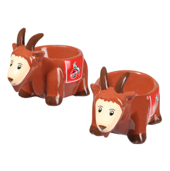 1. FC Köln - Eierbecher "Hennes" 2er Set